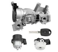 Car Ignition Switch Lock Barrel Starter Switch with Key 1K0905851B Replacement for Golf MK5 MK6 Touran Adi A3 R8, Replacement Parts 1K0905851B 1K0905865 30936044