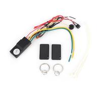 Car Immobilizer System, Wireless Auto Anti-Robbery Device, Anti-Hijacking Dual Function Car Alarm with Adjustable Sensing Distance, Emergency Release Mode for 12V Cars