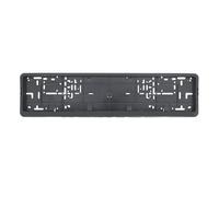 Car In-Dash Frames 1 Pcs Open Size Black License Plate Frame Auto Accessory Waterproof Holder With Mounting License Plate Front Panel Frame