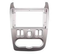 Car In-Dash Frames 9 Inch Fit For RENAULT Logan Sandero DACIA Duster Double Din Seat Leon 2007-2013 Radio Frame Panel Fascias