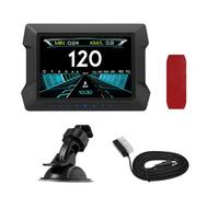 Car Inclinometer - Digital Angle Display, GPS Driving Indicator, Tilt Measuring Tool, Intelligent Vehicle Gauge, Transparent Screen Design, Car Inclinometer For Driving Monitoring From Car To
