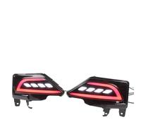 Car Indicator 1 Pair Car LED Bumper Reflector Light For Toyota For RAV4 2016 2017 2018 2019 Rear Tail Light Fog Light Turn Signal Brake Lamp Car Indicator Light