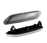 Car Indicator 2PCS Canbus For Mini For Cooper For R60 Countryman 2010-2017 R61 For Paceman 12-2017 Front OEM Side Marker Lights Clear Smoked Lens NO Light Vehicle Turn Light(Clear Shell No Lamp)