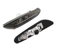 Car Indicator 2pcs Side Marker Turn Signal Lights No Bulb For E90 For E91 For E92 For E93 For 3-Series 2006 2007 2008 2009 2010 2011(Gray)