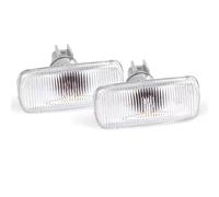 Car Indicator Car Side Marker Light Turn Signal Lamp For Jeep For Chrysler For Compass For Commander Partiot Liberty 4806224AE 04806224AA 04806224AB Car Indicator Light(2x Clear shell)