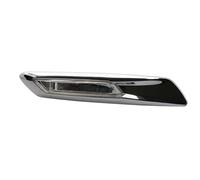 Car Indicator For BMW 5 Ser For F10 For F11 For F18 2011-2017 Side Indicator Turn Signal Light Corner Plate Lamp Fender Side Marker Light LED 63137154169 Car Indicator Light(Left and Right,Blak)