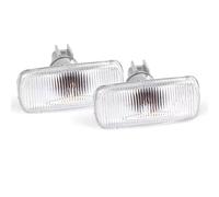 Car Indicator For Jeep For Dodge For Chrysler For Compass For Commander For Partiot For Liberty Side Marker Light Turn Signal Lamp Car Indicator Light(2x Clear shell)