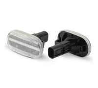 Car Indicator For SUZUKI For JIMNY For JB64W For JB74 For JB23 Lapin HE21S 1999-2019 2PCS Led Side Marker Turn Signal Indicator Repeater Light Light Turn Signal Lamp(Normal flashing,Clear lens)