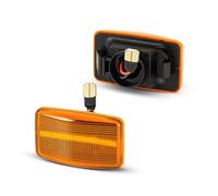 Car Indicator For Toyota For Land Crusier FJ80 1990-2006 For Corolla Wangon 1990-1995 For Lexus LS400 2PCS Dynamic Turn Signal Lamp Side Marker Light Light Turn Signal Lamp(Normal flash,Orange lens)