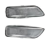 Car Indicator For Volvo For S60 For V70 For S80 For XC70 For XC90 2001-2009 Left & Right 2Pcs Turn Signal Light Front Side Marker Light No Bulbs 30722641 30722642 Vehicle Turn Light
