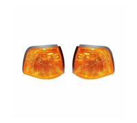 Car Indicator Turn Signal Light Replacement For BMW For E36 For 318i For 320i For 325i For 328i For M3 1991-1999 Car Corner Turn Signal Light Housing No Bulb 63138353279(Yellow 1 Pair)