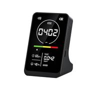 Car Indoor CO2 Detector Air Meter Temperature Humidity TVOC Detection Digital Display Carbon Dioxide Detector Thermometer