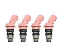 Car Injection Valve Fuel Injector 4pcs OEM 16600-73C00 A46-H12 for Nissan 100nx for Almera for Sunny for Tsuru for Primera
