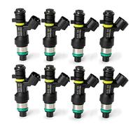 Car Injection Valve Fuel Injector 8PCS Repair Fuel Supply Injector Nozzle 16600-EN200 16600EN200 FIJ0026 842-12343 67663 for Nissan for Cube for NV for Sentra for Versa 1.8L 2.0L