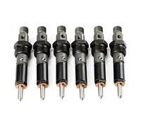 Car Injection Valve Fuel Injector KDAL59P6 6 PCS 3283562 0432133844 768 215hp 6BTAA 6BT for Cummins 5.9L 12 for Valve for Diesel for Engine