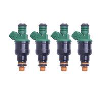 Car Injector 4 PCS Injector Nozzle 0280150803 for Ford for Sierra for Escort for Cosworth 2.0T 2.5T Green 84-95 95160611000 Fuel Injectors