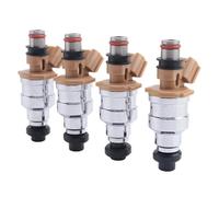 Car Injector 4 Pieces Fuel Injector Nozzle For Escort For Mercury For Tracer 1991-1996 1.8L L4 195500-2180
