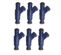 Car Injector Fuel 6pcs Car Fuel Injectors Nozzle Auto Engine Parts 0280156014 for Benz 3.2L 2.6L V6 for Crossfire Fuel Injector Nozzles