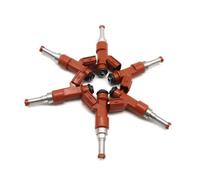 Car Injector Fuel Injectors 23250-0P040 Fuel Injectors for Avalon for RAV4 for Sienna for Camry for Highlander for Venza 3.5L 2005-2011 23250-31050 6PCS Injector Nozzle