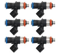 Car Injector Nozzle 6PCS Fuel Injector 0280158191 Fit Ford Explorer Taurus Edge Flex 3.5L 2011-2017 Maintenance