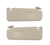 Car Inner part Car Sun Visor Left Right Side Driver Side Passenger Side Sunvisor For Camry 2012 2013 2014 2015 2016 2017(A Pair of Beige)