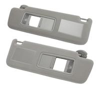 Car Inner part Sun Visor Driver Passenger Side Sunvisor For Toyota For Land For Cruiser J12 2002-2009 74310-6A020 Sunshield(A Pair of Gray)