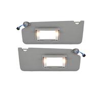 Car Inner Sun Visor For Pilot For Ridgeline 2016 2017 2018 2019 2020 Sun Visor Car Left Driver Right Passenger Side Sunvisor With Mirror Shade(Gray 1 Pair 2pcs)