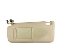 Car Inner Sunvisor Sun Visor Sun Shade With Mirror For RAV4 2006 2007 2008 2009 2010 2011 2012 Overhead Sun Shade(Left Beige)