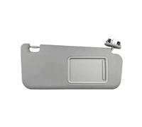 Car Inner Sunvisor Sun Visor Sun Shade With Mirror For RAV4 2006 2007 2008 2009 2010 2011 2012 Overhead Sun Shade(Right gray)