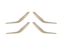Car Inner Trim Door Pull Handle Cover, 1pc Left Right Car Interior Door Handles Fit use for BMW x1 E84 Inner Doors Panel Handle Bar Pull Trim Cover Front Rear(Beige 1 Set)