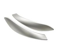 Car Inside Door Handle Car Door Handle Inside Pull Trim Cover For BMW 3 4 Series For M3 M4 F30 F31 F32 F33 F34 F35 F36 F80 F82 F83 316d 318d 320d 325d Car Interior Door Handles(Silver Cover 2piece)