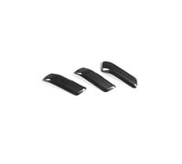 Car InsideInner Door Handle For Land For Rover For Defender 110 2020 2021 2022 2023 Interior Pull Carbon 3Pcs Car Inner Door Handle Cover Trim Sticker Car Interior Door Handles