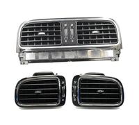 Car instrument For Polo 2011-2013 Black and silver painted car air conditioning vent 6RD819728 6RD 819 728 Front grille(Painted 1 set)
