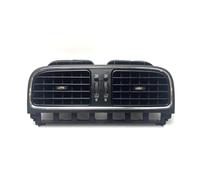 Car instrument For Polo 2011-2013 Black and silver painted car air conditioning vent 6RD819728 6RD 819 728 Front grille(Silver Central)