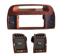 Car instrument panel For Toyota For Camry 1-Pack Interior Wood Color Shift Lever Panel + Car Ventilation Kit Air Conditioning Vent air intake grille(Front 3pc)