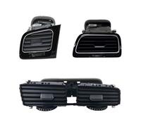Car instrument panel For VW For Golf 7 7.5 For MK7 For MK7.5 2013-2019 Car front dashboard central air conditioning vents air intake grille(3 pcs)