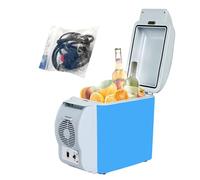 Car Insulation Box - Electric Travel Cooler Case - Precision-Sealed 7.5L Portable Food Storage For Vehicles | Thermal Insulated Box For Bedroom, Dormitory, RV Use | Camping Cooler For Drinks, Snacks,