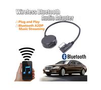 Car Interface Bluetooth Wireless Audio Adapter Transmitter A2DP Bluetooth Music Streaming Aux Cable For Mercedes MMI