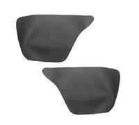 Car Interior 2pcs Car Front Door Armrest Panel Cover Microfiber Leather Protective Trim For Tacoma 2005-2015 Interior Trim(Black)
