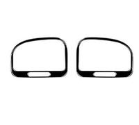 Car Interior 2PCS Real Carbon Fiber Car Instrument Side Air Vents Panel Frame Sticker For Golf 6 2008-2012 Interior Accessories(Glossy Black)