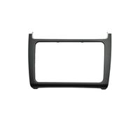 Car Interior Accessories Car Dashboard Panel Refitting Frame Kit Radio Audio Fascia Trim Bezel Faceplate For VW For Polo 2014 2015 2016 2017 Car Styling Interior(Matte Black)