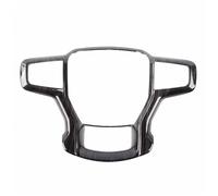 Car Interior Accessories Compatible With Chevrolet For Silverado 2019 2020 2021 2022 2023 2024 2025 For Suburban Car Interior Steering Wheel Decoration Cover Trim(Size 6)