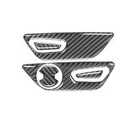 Car Interior Accessories Compatible With For Mustang GT 2015-2021 Car Accessories Interior Seat Adjust Button Panel Frame Trim Cover Sticker Decor(Right-hand drive)