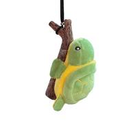Car Interior Accessories Decoration - 11 X 10 Cm, Cute Panda Turtle Plush Soft Pendant For Rear View | Daily Routine Dashboard Bedroom Office Home Bags Backpacks