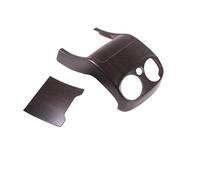 Car Interior Accessories For Benz For GLC X253 2016 2017 2018 2019 2020 2021 2022 / ABS Carbon Fiber Car Rear Air Conditioning Vent Cover(Oak Wood Grain)