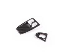 Car Interior Accessories For Benz For Smart 451 For Fortwo 2010-2015 / ABS Carbon Fiber Car Door Glass Lift Button Frame Decorative Sticker Car Interior Decoration(Carbon Fiber)