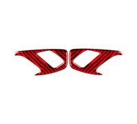 Car Interior Accessories for Chevrolet for Camaro 2017-2022 Interior Accessories Car Door Lock Switch Button Decorative Sticker Trim Cover Frame(Red)