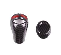 Car Interior Accessories For Chevrolet For Corvette C7 2014-2019 Gear Stick Automatic Transmission Gear Shift Knob Cover Trim Stickers(3Piece carbon fiber)