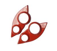 Car Interior Accessories For Smart 453 For Fortwo For Forfour Steering Wheel Panel Cruise Button Decoration Shell Car Interior Accessories(Orange)