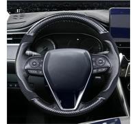 Car Interior Accessories Steering Wheel Cover For Toyota For Corolla 2018-2020(White Thread)